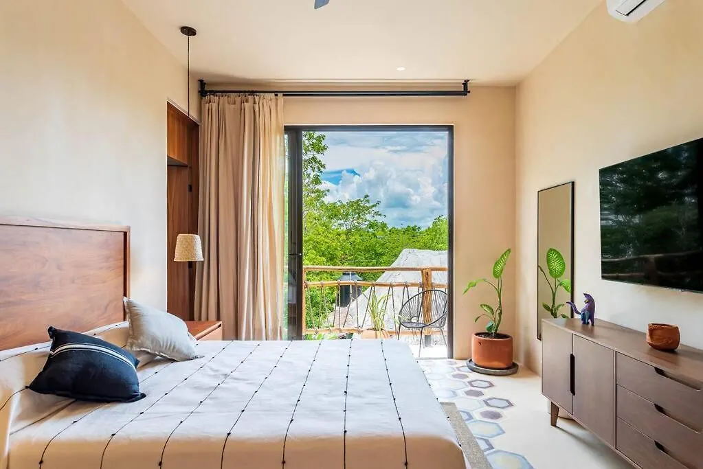 Apartmán @Villa.Akbal- 2Bd Rooftop W/ Open Dinning Room Tulum