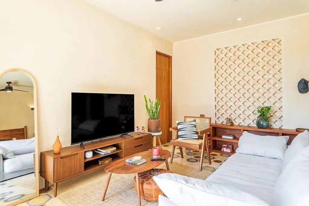 Apartmán @Villa.Akbal- 2Bd Rooftop W/ Open Dinning Room Tulum Mexiko