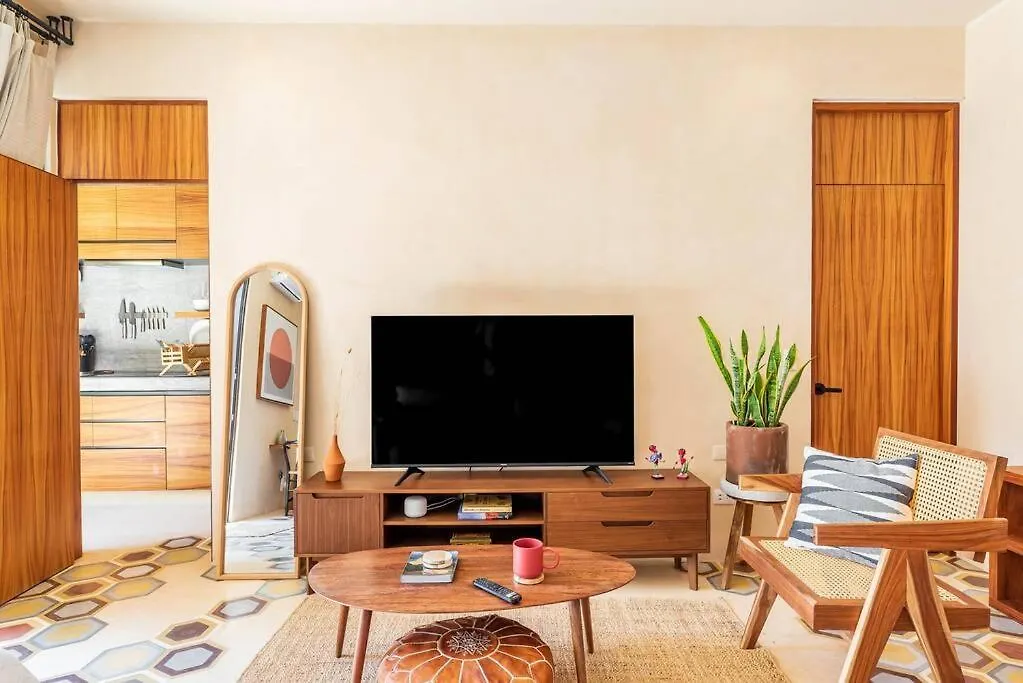 @Villa.Akbal- 2Bd Rooftop W/ Open Dinning Room Tulum Lejlighed