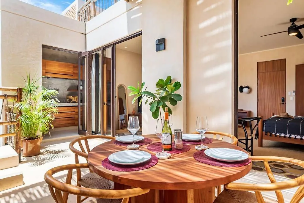 @Villa.Akbal- 2Bd Rooftop W/ Open Dinning Room Tulum Lejlighed